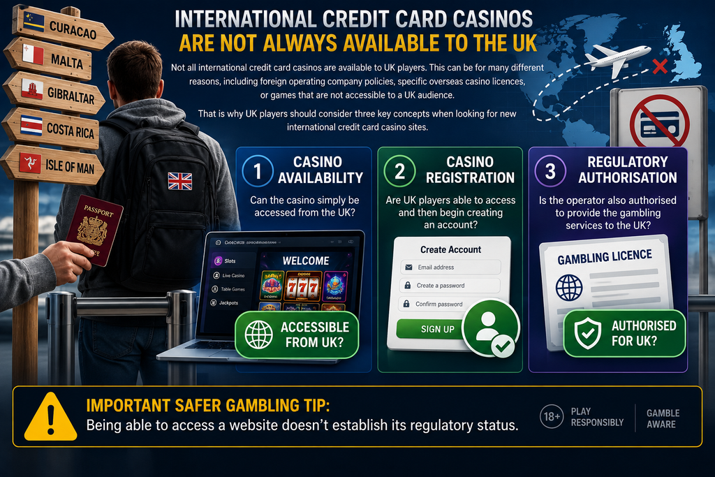 international credit card casinos not always available to uk players
